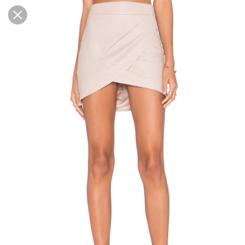 Mason by Michelle Mason leather skirt